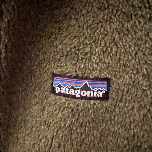 Patagonia Mens Renegade fleece jacket. Medium M. Green. EUC. Made in the USA! - Picture 4 of 5